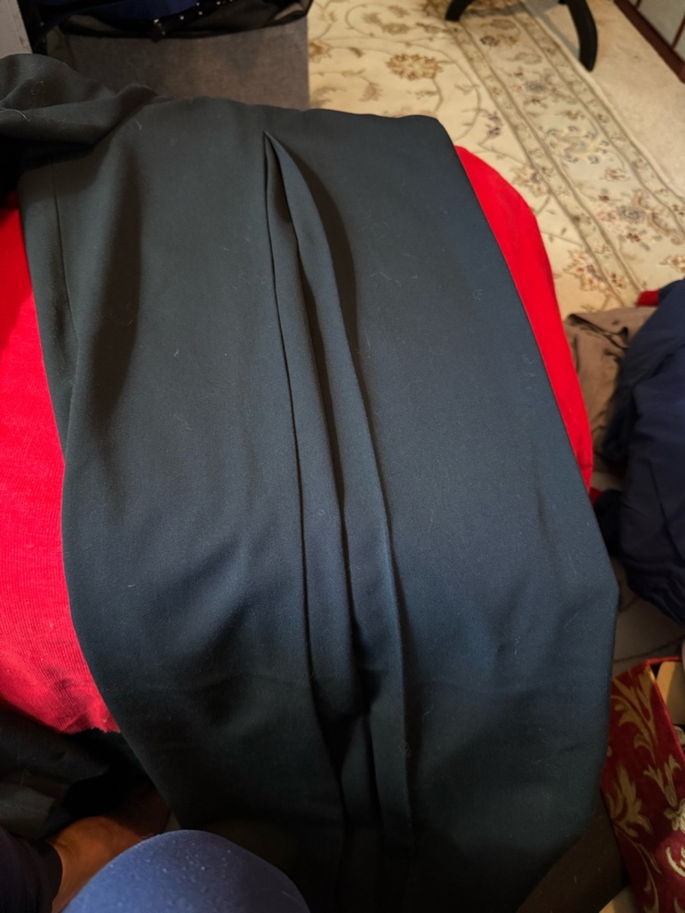 Black women’s Pleated Dress Pants